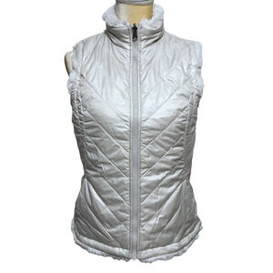 Nicole Miller NWOT Reversible Vest Jacket Women S
